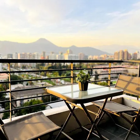 Increibles Vistas Cercano A Parque Arauco Y Costanera Center